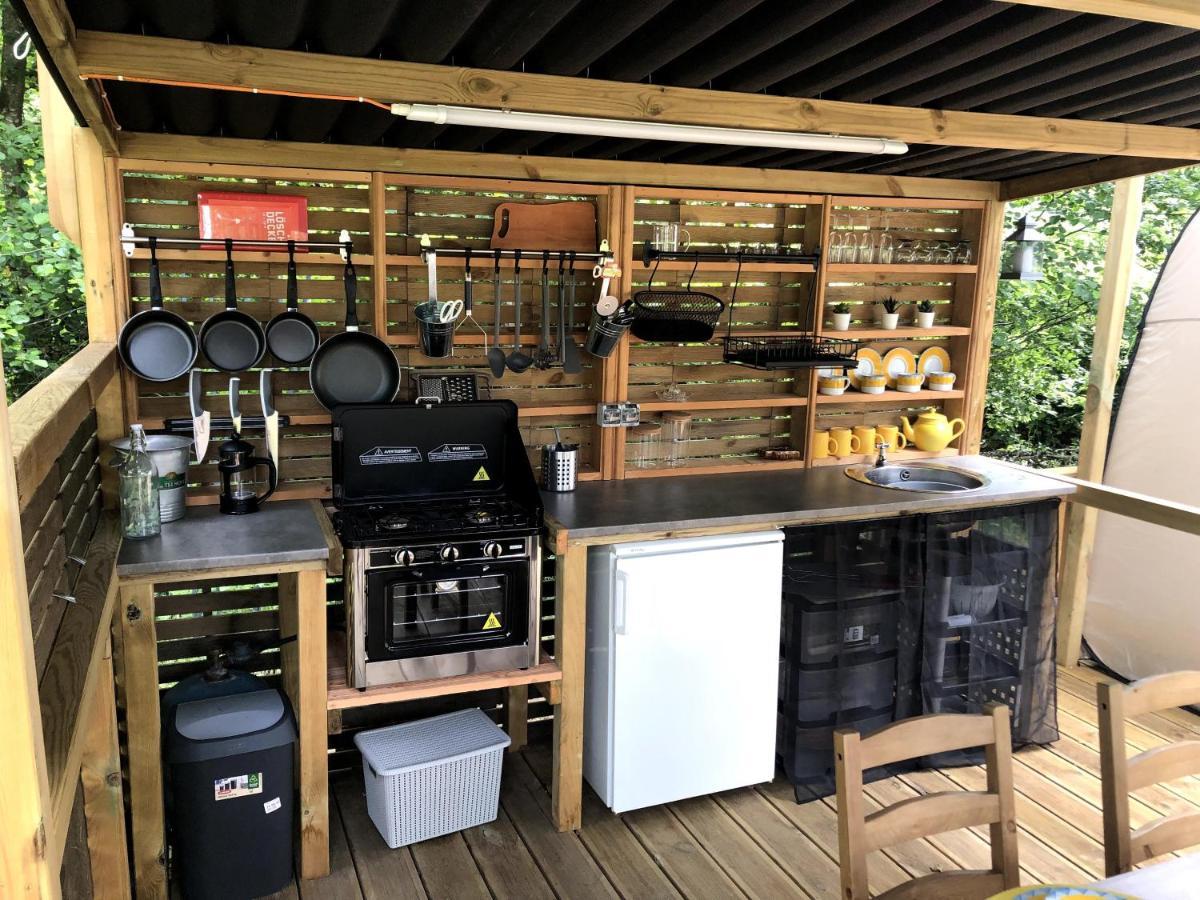 Luxury Glamping @Moulin Des Forges Otel Moutier-Malcard Dış mekan fotoğraf