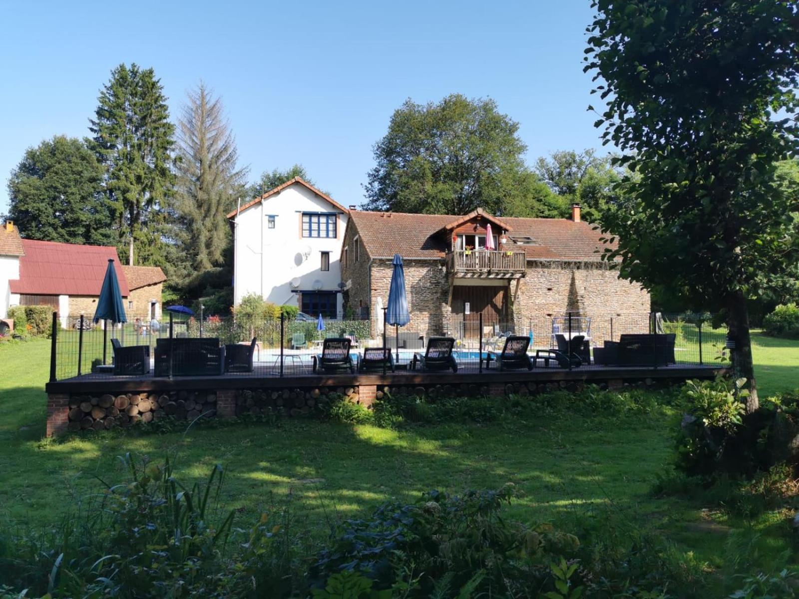 Luxury Glamping @Moulin Des Forges Otel Moutier-Malcard Dış mekan fotoğraf